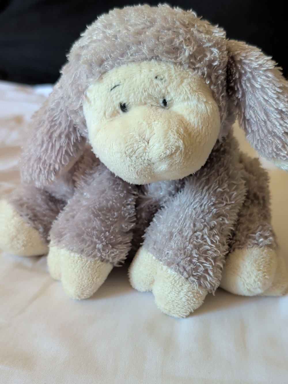 Ganz Heritage Collection Grey Floppy Lamb Plush Stuffed Animal